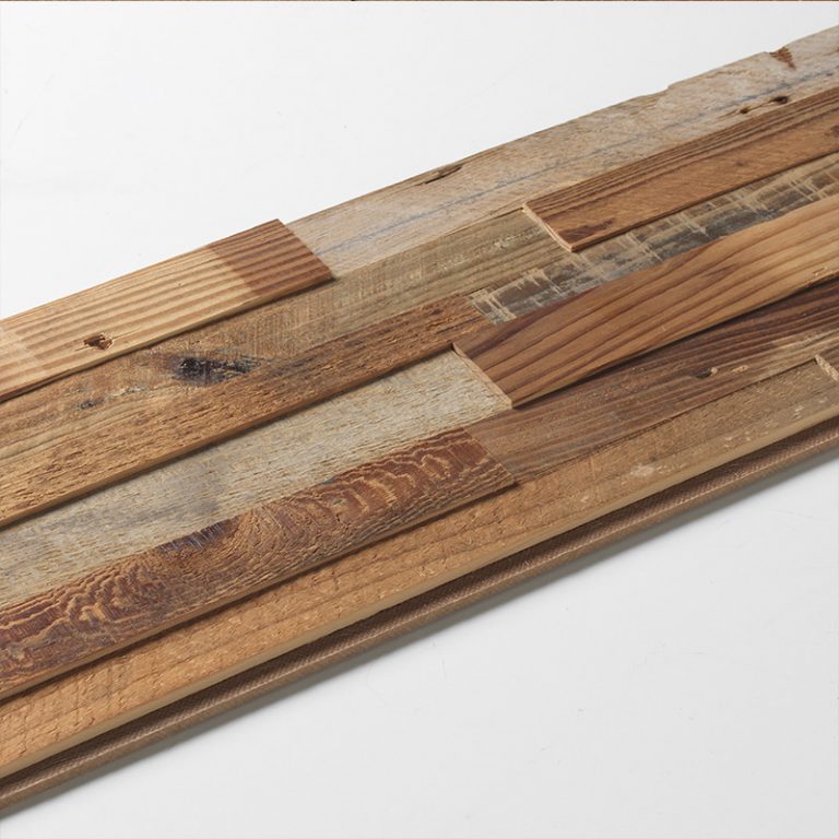 Plus Timber 3D Reclaimed Rustic Peel and Stick Planks Real Wood